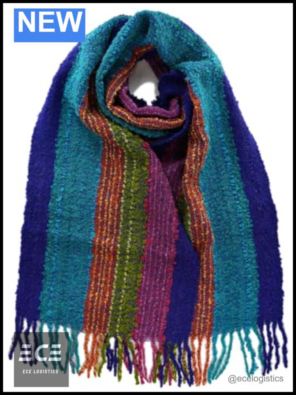 100% Baby Alpaca Scarf Handmade in Peru Extremely Soft Warm Hypoallergenic
